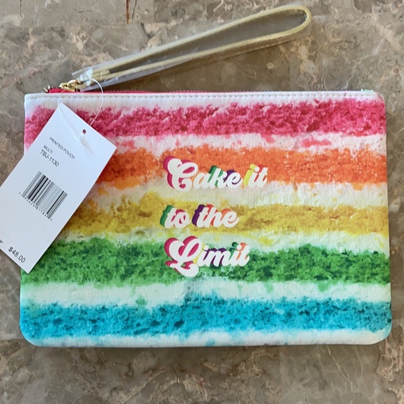 Betsey Johnson Handbags - Betsey Johnson Rainbow Cake Wristlet